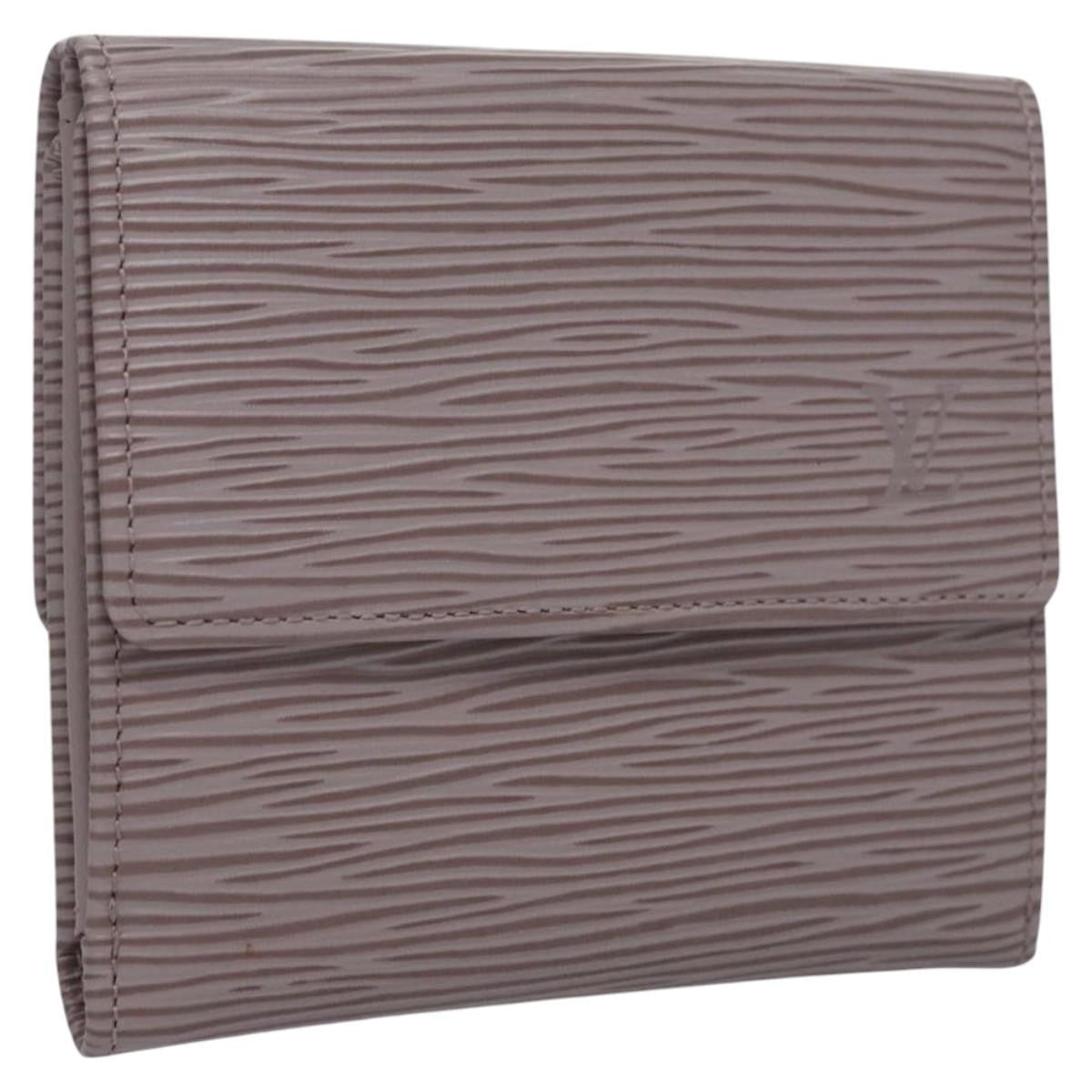 Louis Vuitton Elise Wallet Epi Leather, PURPLE, LEATHER, Wallets