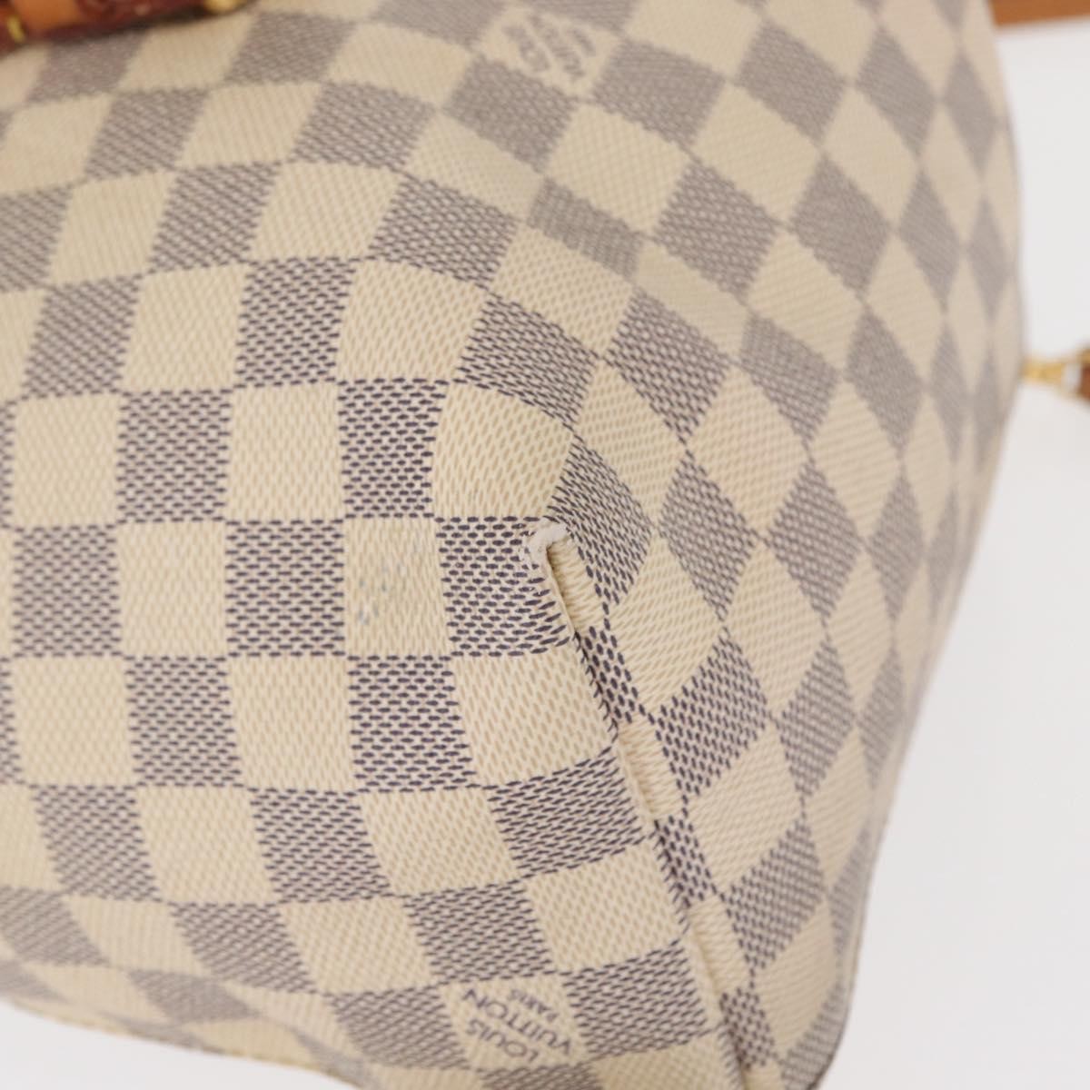 Louis Vuitton Sperone Backpack Damier, WHITE, CANVAS, Backpack
