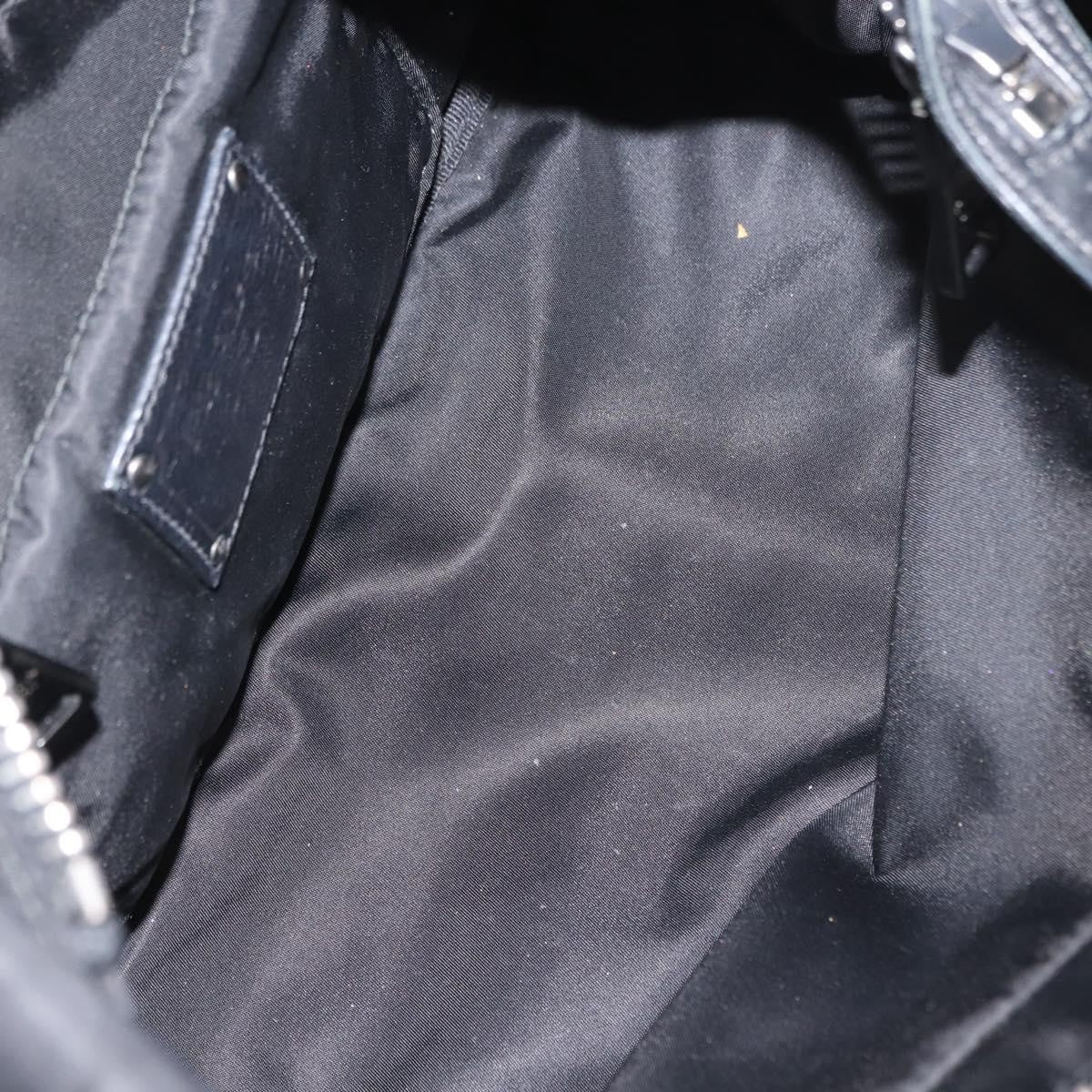 Prada Convertible Double Tote Tessuto, BLACK, NYLON, Handbag