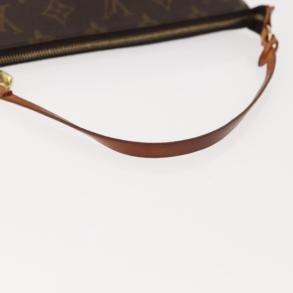 Louis Vuitton Pochette Accessoires NM Monogram Canvas, BROWN, CANVAS, Clutche & pouche