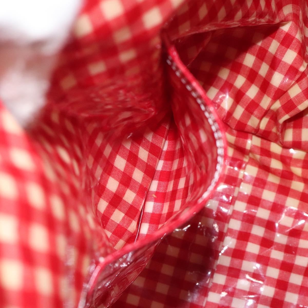 Burberry Blue Label Tote Bag Canvas, RED, CANVAS, Tote bag