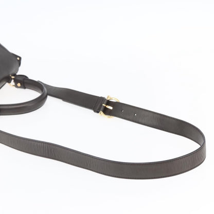 Salvatore Ferragamo Sofia Satchel Leather, BROWN, LEATHER, Handbag