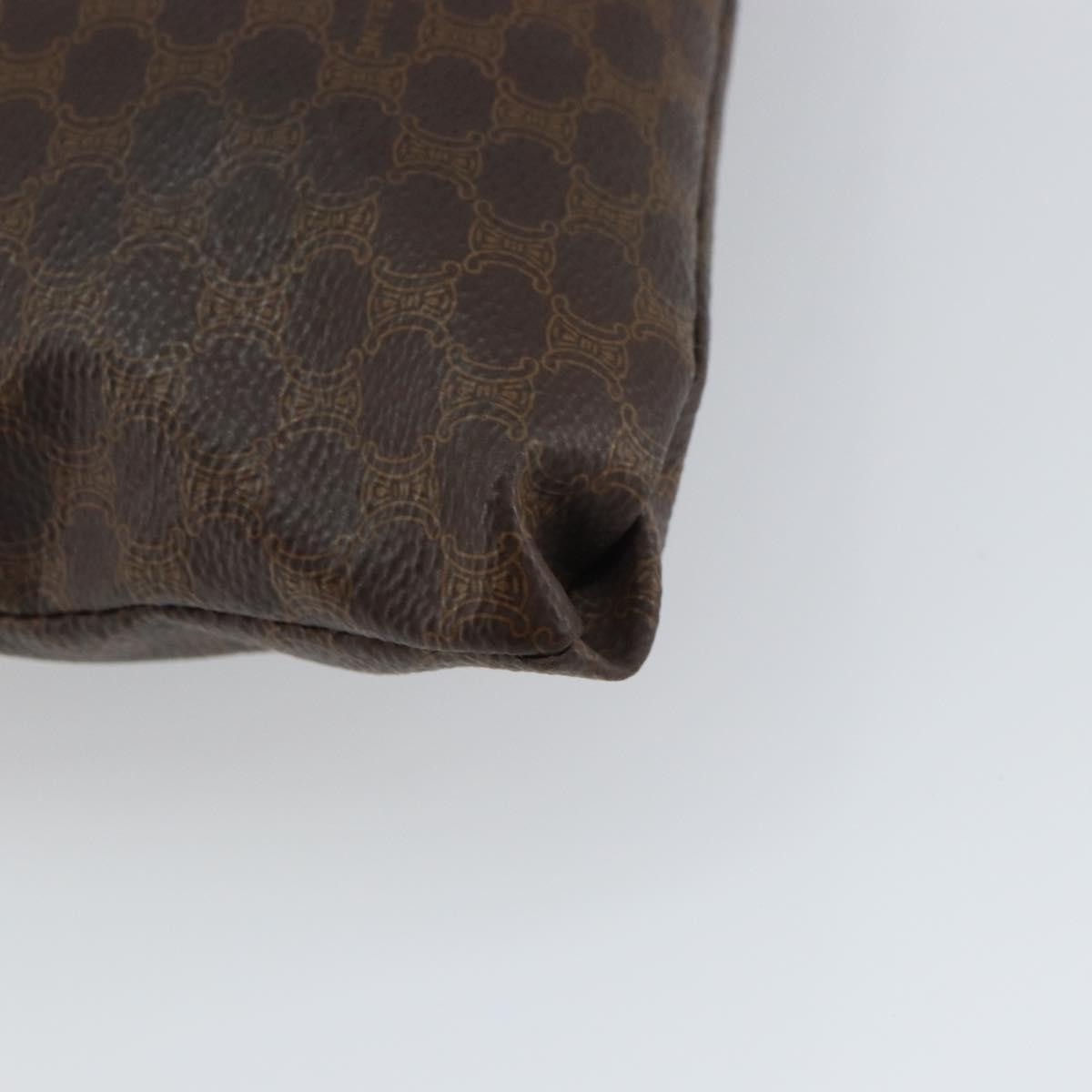 Celine Vintage Macadam Tote bag Canvas, BROWN, CANVAS, Tote bag