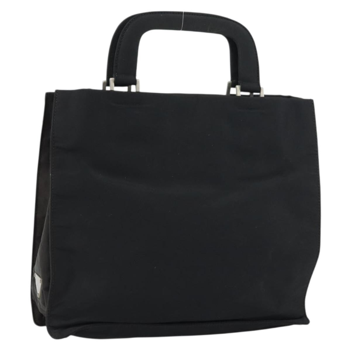 Prada Vintage Handbag Tessuto, BLACK, NYLON, Handbag