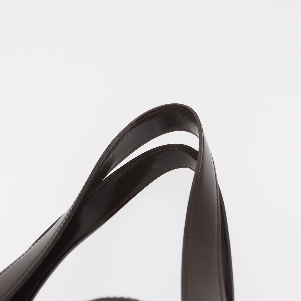 Louis Vuitton Hampstead Handbag Damier, BROWN, CANVAS, Tote bag