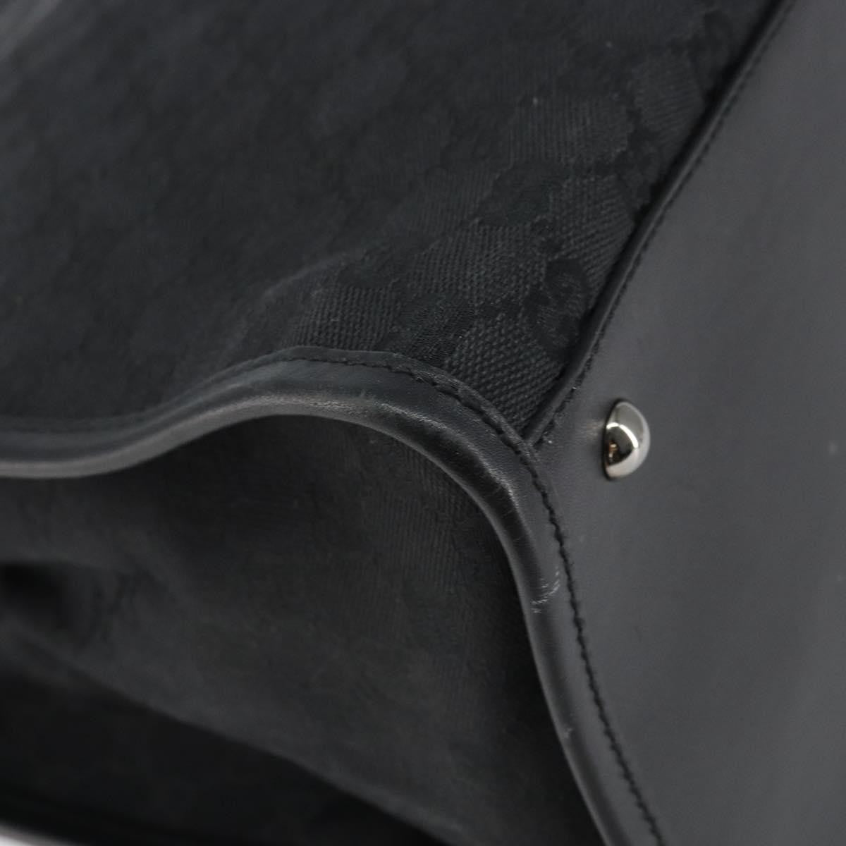 Gucci Vintage tote GG Canvas, BLACK, CANVAS, Tote bag