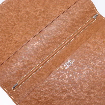 Hermes Agenda A6 Day Planner Housse Leather, Brown, Leather, Wallet