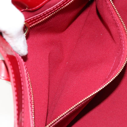 Louis Vuitton Wilshire Handbag Monogram Vernis, RED, PATENT_LEATHER, Handbag