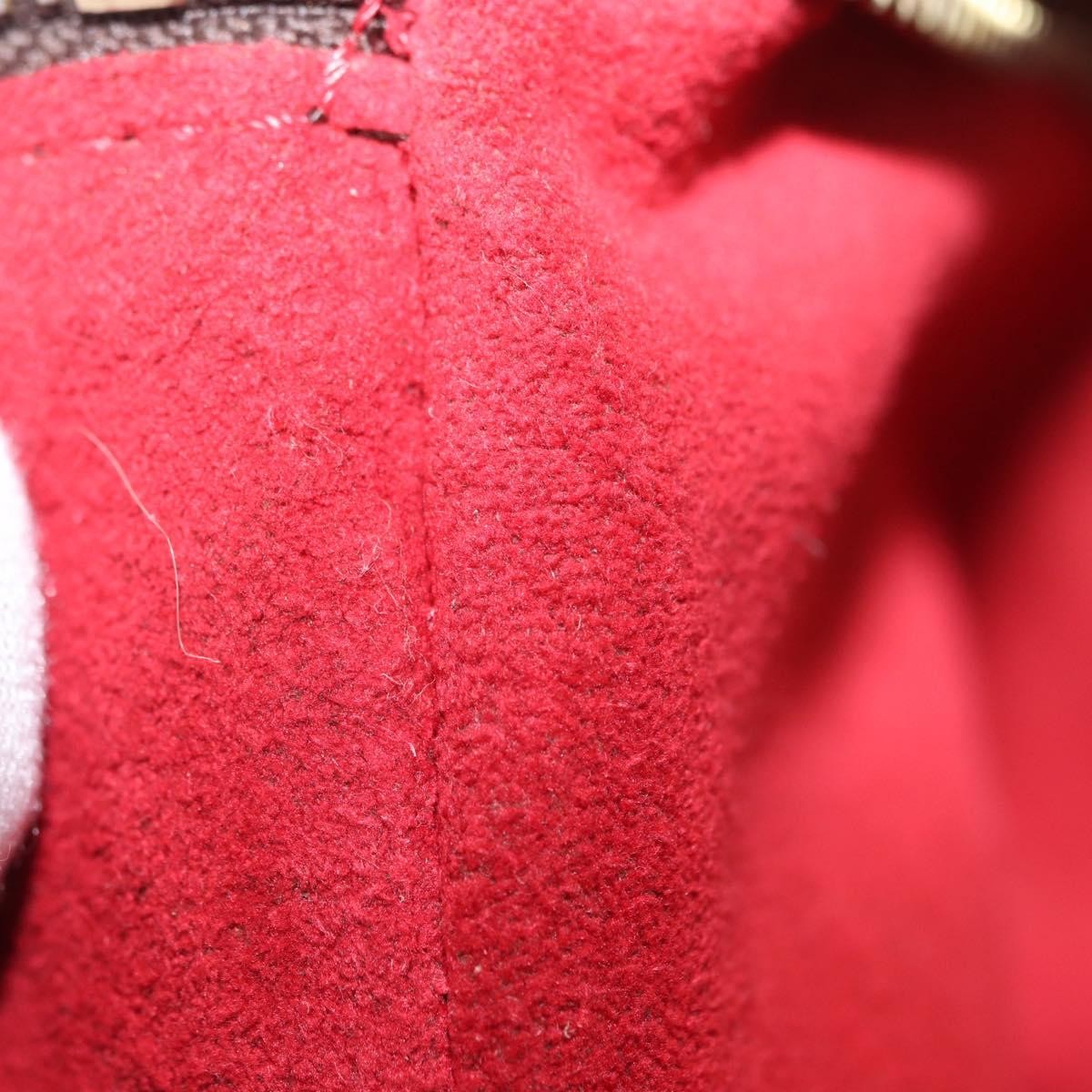 Louis Vuitton Hampstead Handbag Damier, BROWN, CANVAS, Tote bag