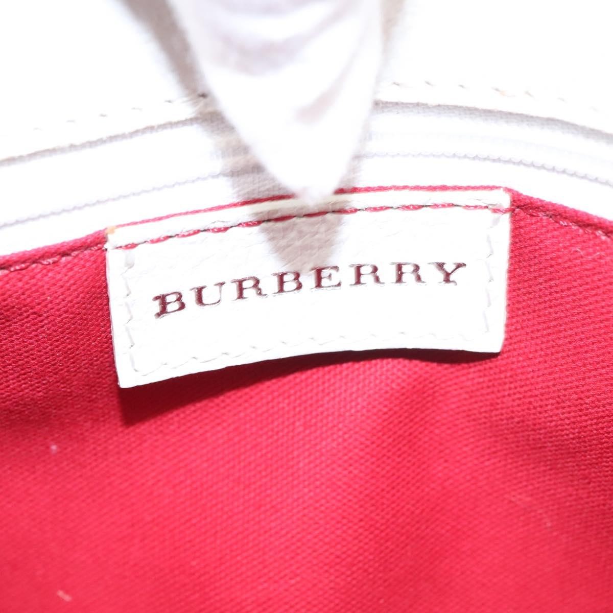Burberry Nova Check Handbag Nova Check Canvas and leather, ECRU, CANVAS, Handbag