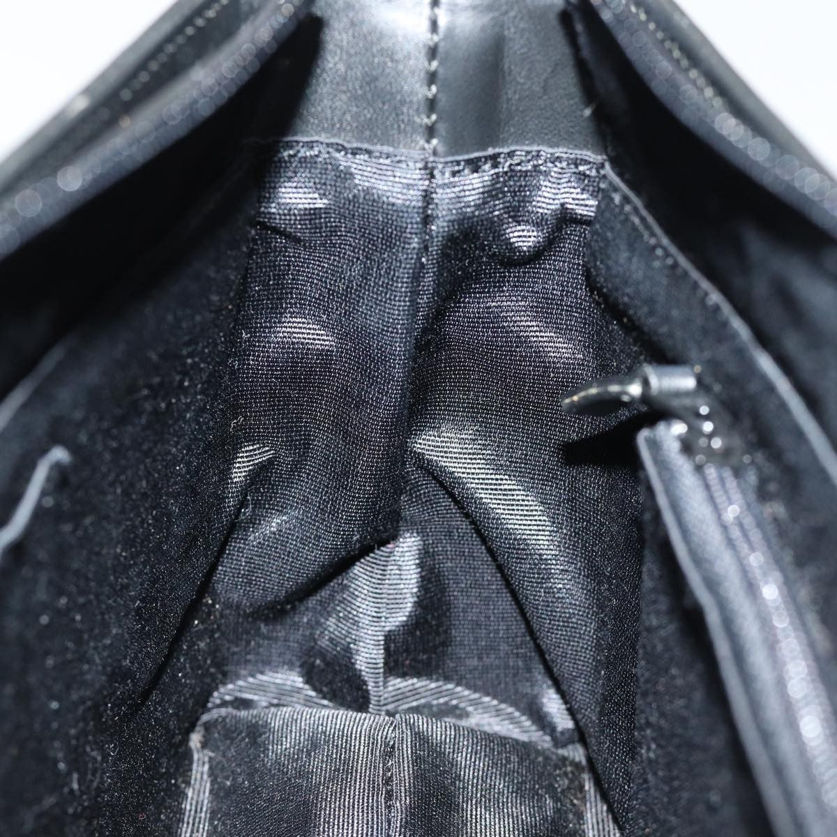 Burberry Vintage Shoulder Bag Leather, BLACK, LEATHER, Shoulder bag