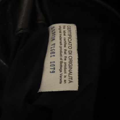 Bottega Veneta Vintage Flap Shoulder Bag Cotton, NAVY, COTTON, Shoulder bag