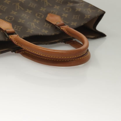 Louis Vuitton Sac Plat Bag Monogram Canvas, BROWN, CANVAS, Handbag