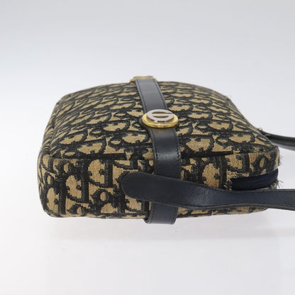 Christian Dior Vintage CD trotter Shoulder bag Canvas, NAVY, CANVAS, Shoulder bag