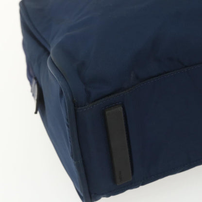 Prada Bowling Shoulder Bag Tessuto, NAVY, NYLON, Shoulder bag