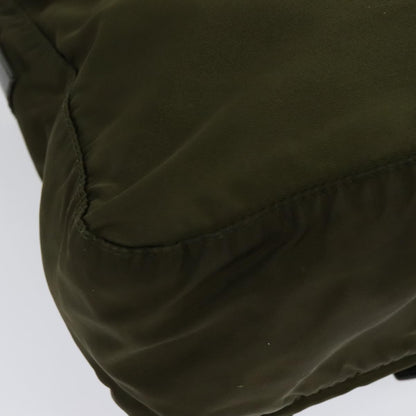 Prada Buckle Messenger Bag Tessuto, KHAKI, NYLON, Shoulder bag