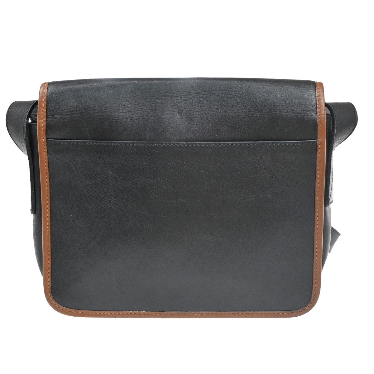 Celine Vintage Shoulder Bag Leather, Black, Leather, Shoulder Bag