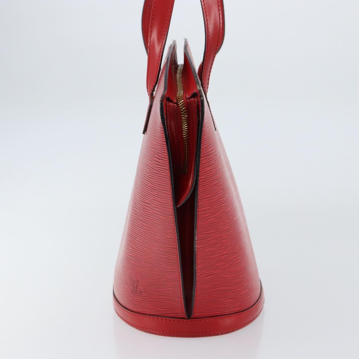 Louis Vuitton Saint Jacques Handbag Epi Leather, RED, LEATHER, Shoulder bag