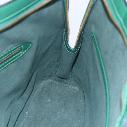 Louis Vuitton Lussac Handbag Epi Leather, GREEN, LEATHER, Shoulder bag