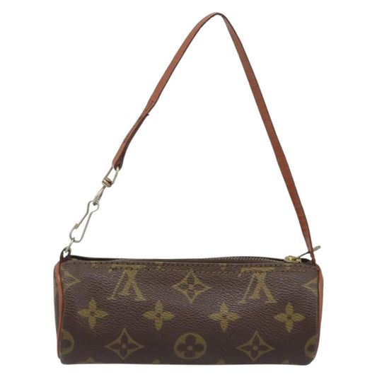 Louis Vuitton Papillon Pochette Monogram Canvas, BROWN, CANVAS, Clutche & pouche