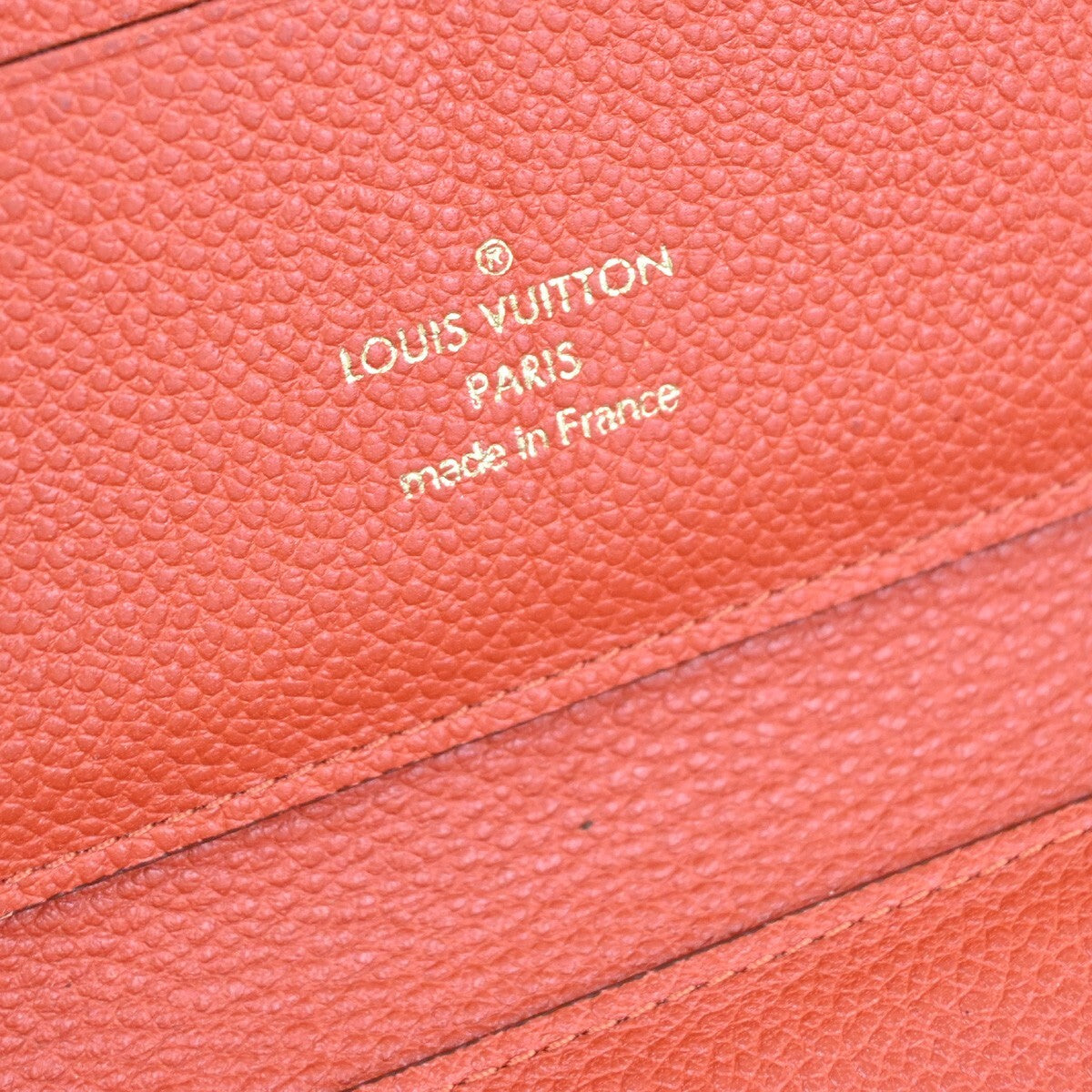 Louis Vuitton Secret Wallet Monogram Empreinte Leather, RED, LEATHER, Wallets