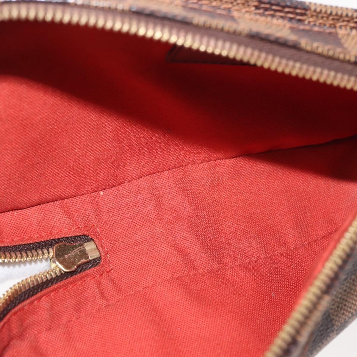 Louis Vuitton Geronimos Waist Bag Damier, BROWN, CANVAS, Shoulder bag