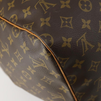 Louis Vuitton Sac Souple Handbag Monogram Canvas, BROWN, CANVAS, Travel bag