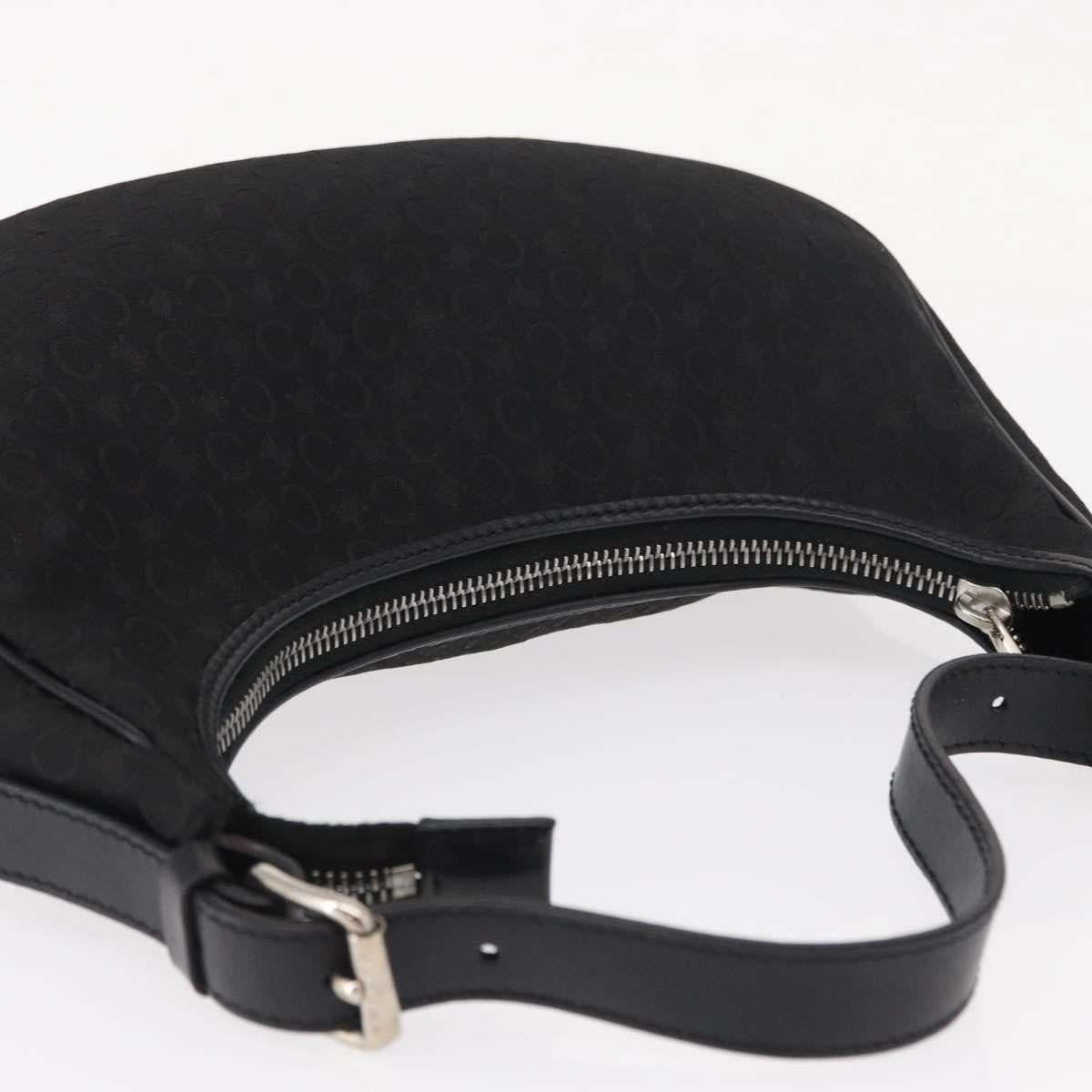 Celine Ava Bag Macadam canvas, BLACK, CANVAS, Handbag