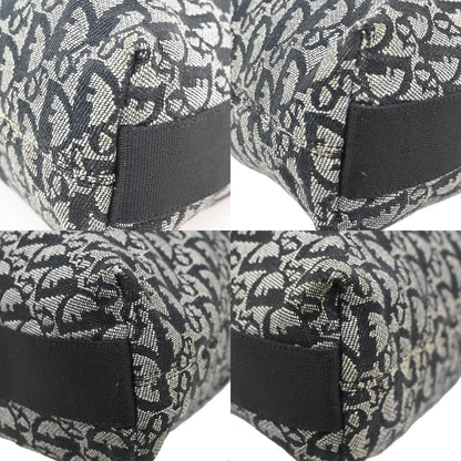 Christian Dior Vintage Trotter Messenger Bag Diorissimo Canvas, BLACK, CANVAS, Shoulder bag