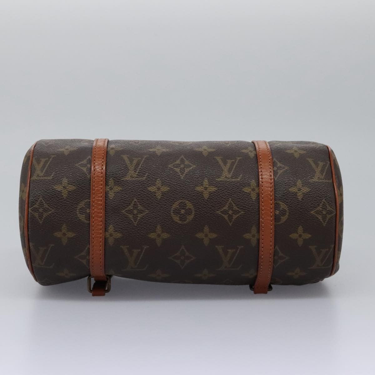 Louis Vuitton Papillon Handbag Monogram Canvas, BROWN, CANVAS, Handbag