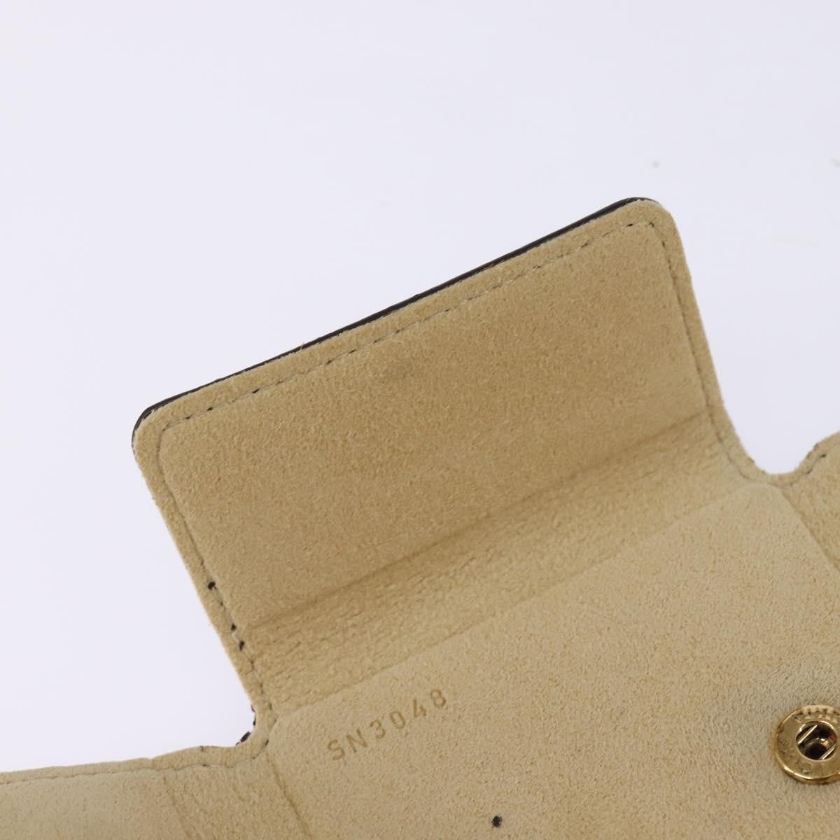 Louis Vuitton CASE JEWELRY BOX Canvas, BROWN, CANVAS, Wallets