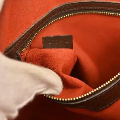 Louis Vuitton Triana Bag Damier, BROWN, CANVAS, Handbag