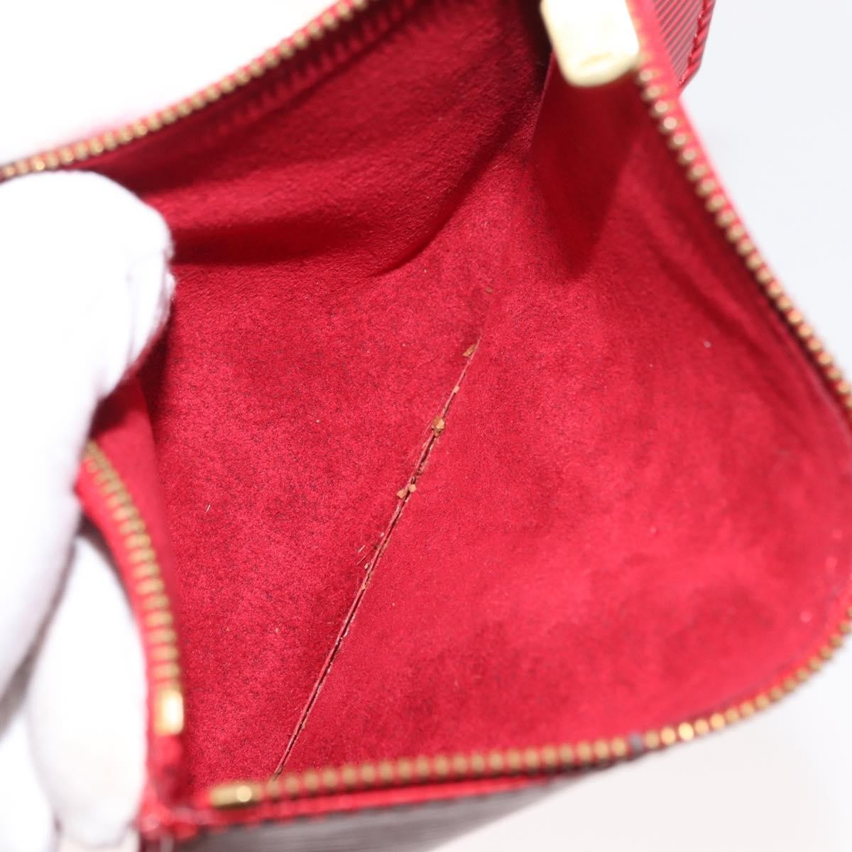 Louis Vuitton Vintage Sac d'Epaule Handbag Epi Leather, RED, LEATHER, Shoulder bag