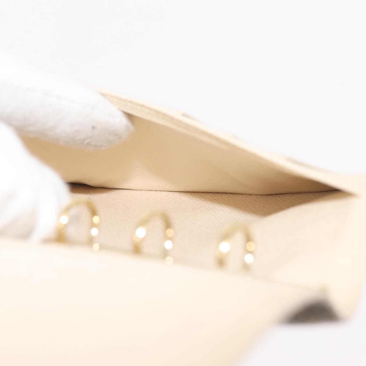 Louis Vuitton Agenda Cover Damier Azur, BEIGE, CANVAS, Toiletry Case