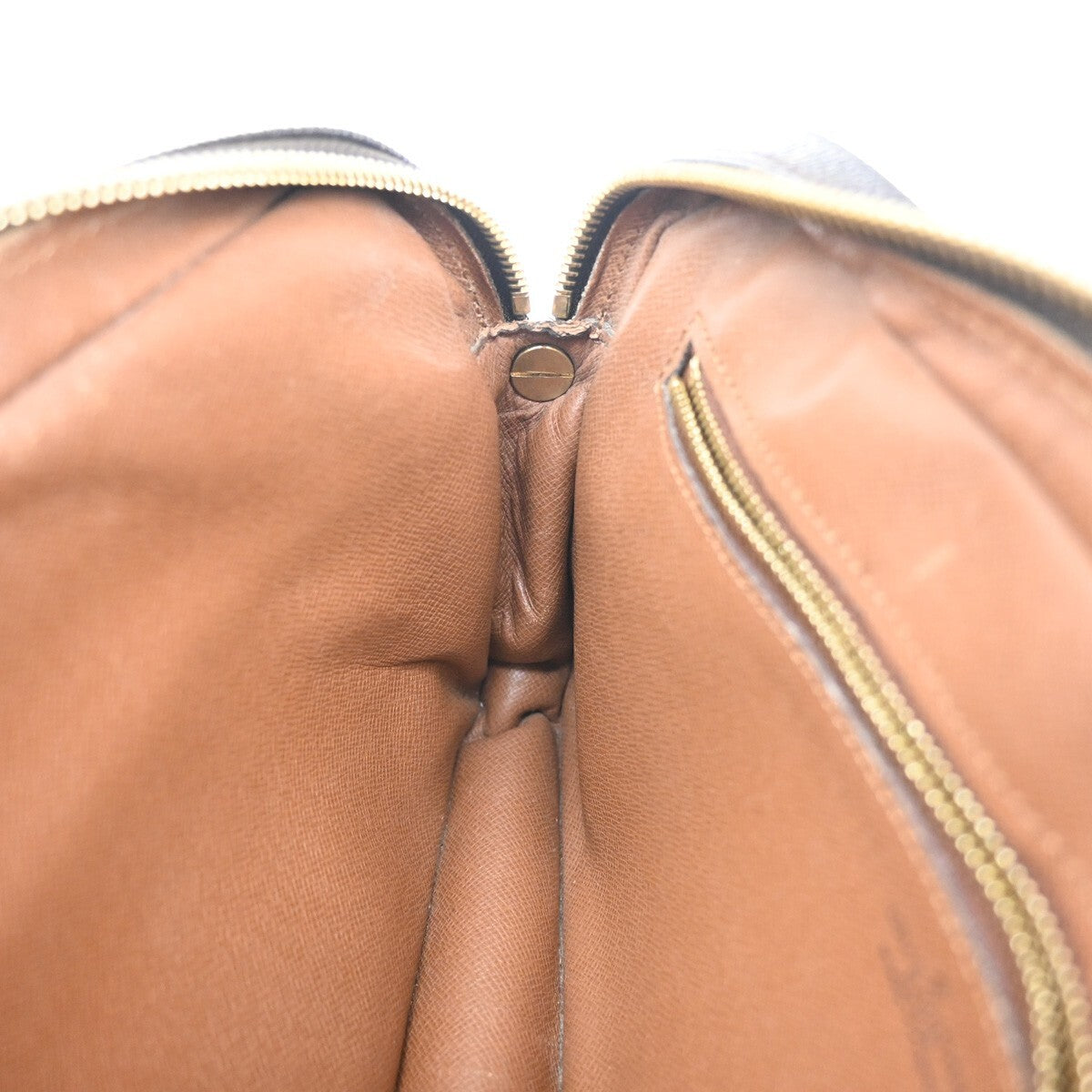 Louis Vuitton Marly Dragonne Clutch Monogram Canvas, BROWN, CANVAS, Clutche & pouche