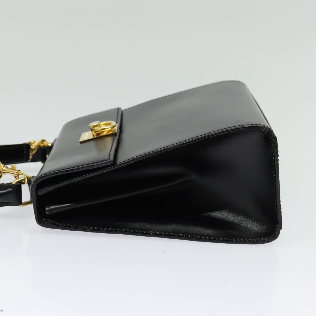 Celine Handbag Leather, BLACK, LEATHER, Handbag