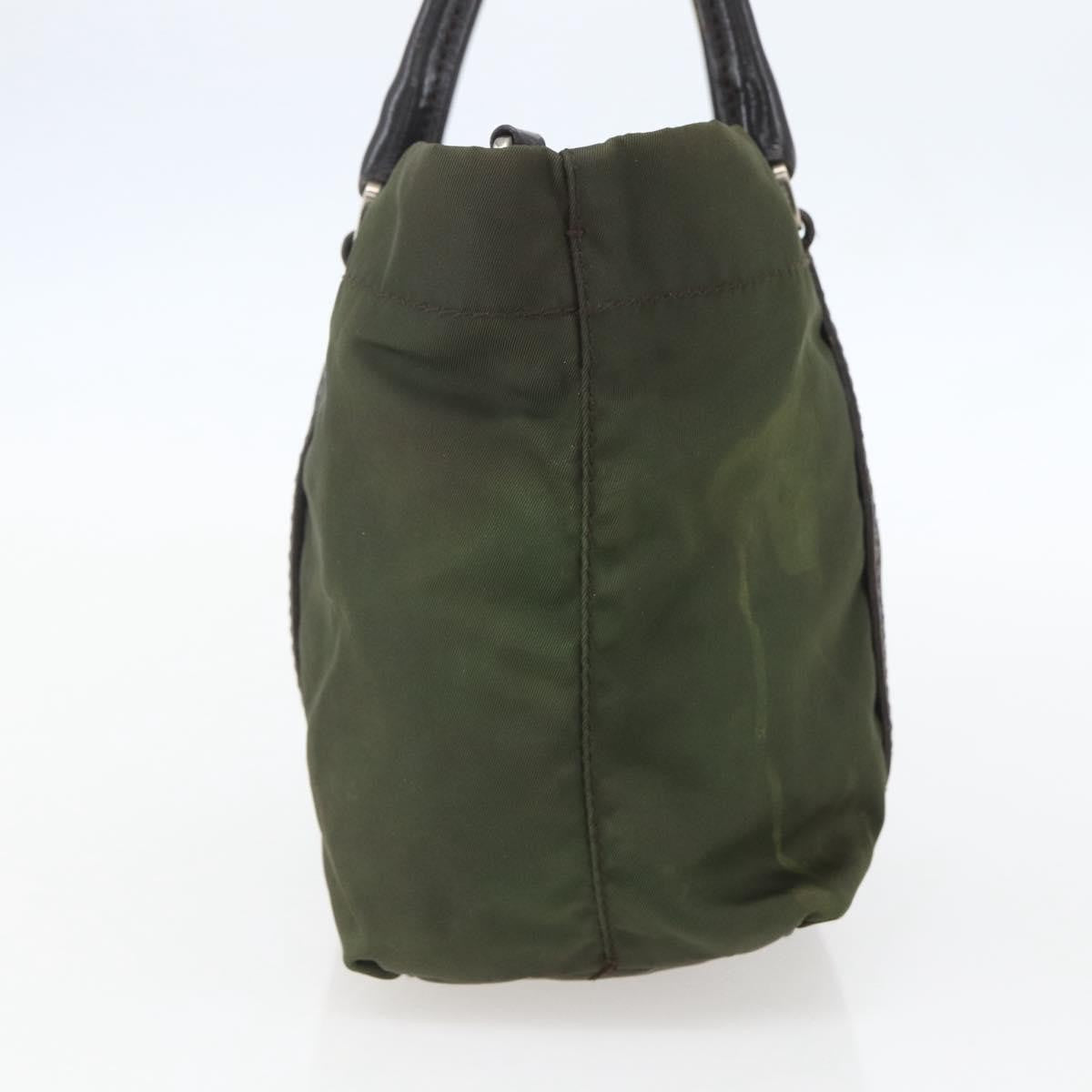 Prada Vintage Tote Tessuto, KHAKI, NYLON, Tote bag