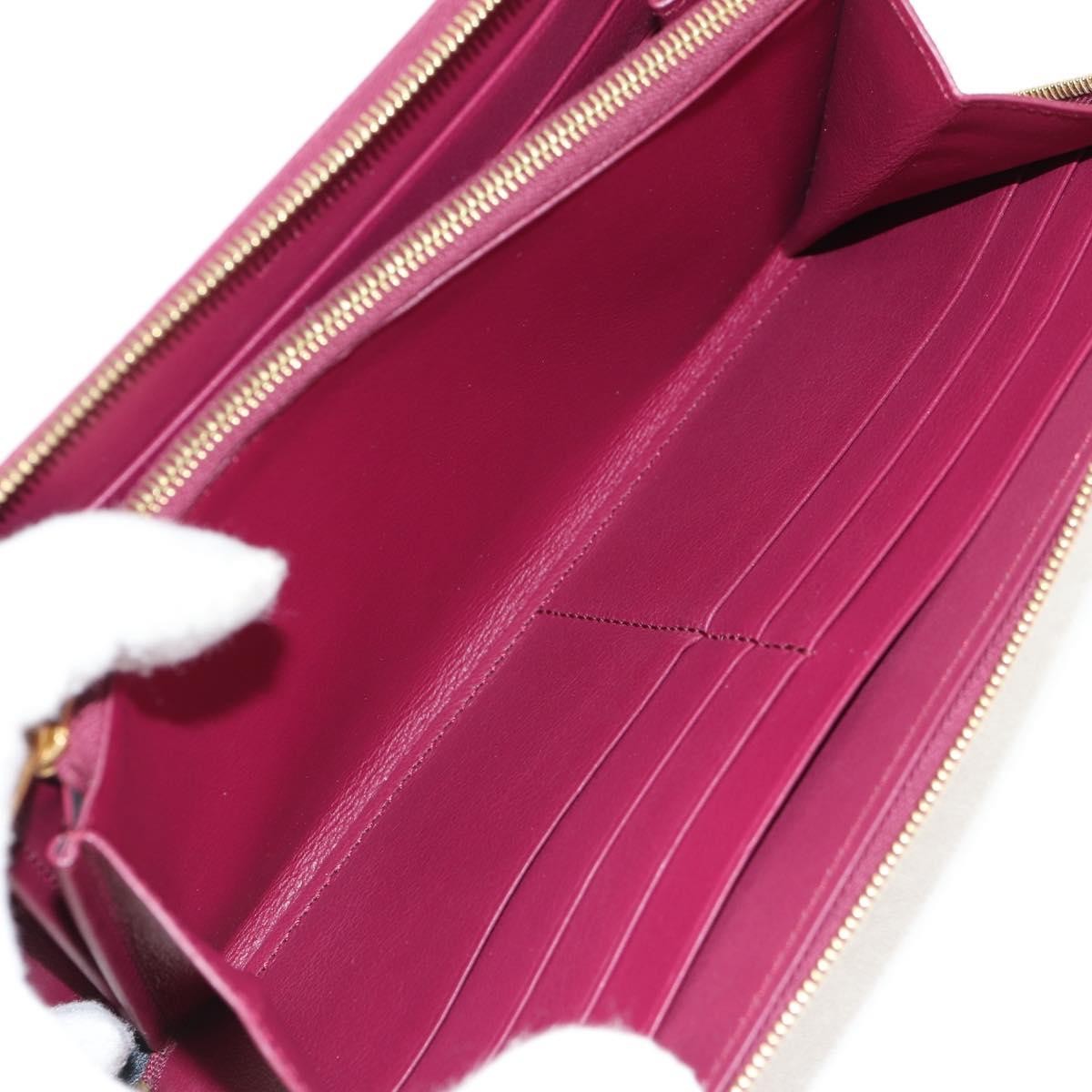 Celine Multifunction Flap Wallet Leather, BURGUNDY, LEATHER, Wallets