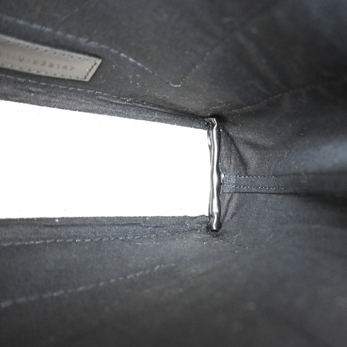 Balenciaga Navy Cabas Canvas with Leather, BEIGE, CANVAS, Bag