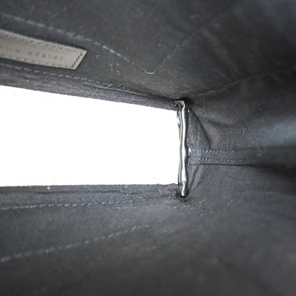 Balenciaga Navy Cabas Canvas with Leather, BEIGE, CANVAS, Bag