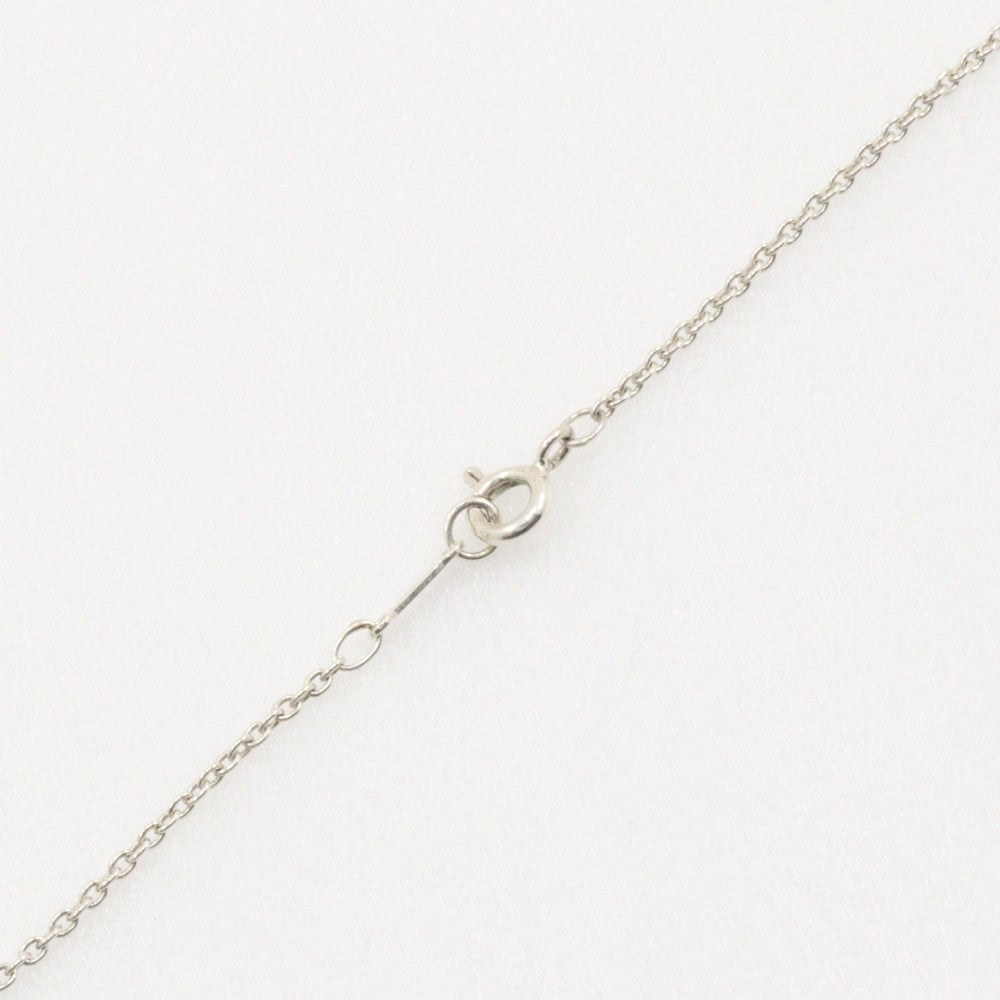 Tiffany & Co. Elsa Peretti Open Heart Pendant Necklace Sterling Silver, SILVER, SILVER, Necklace
