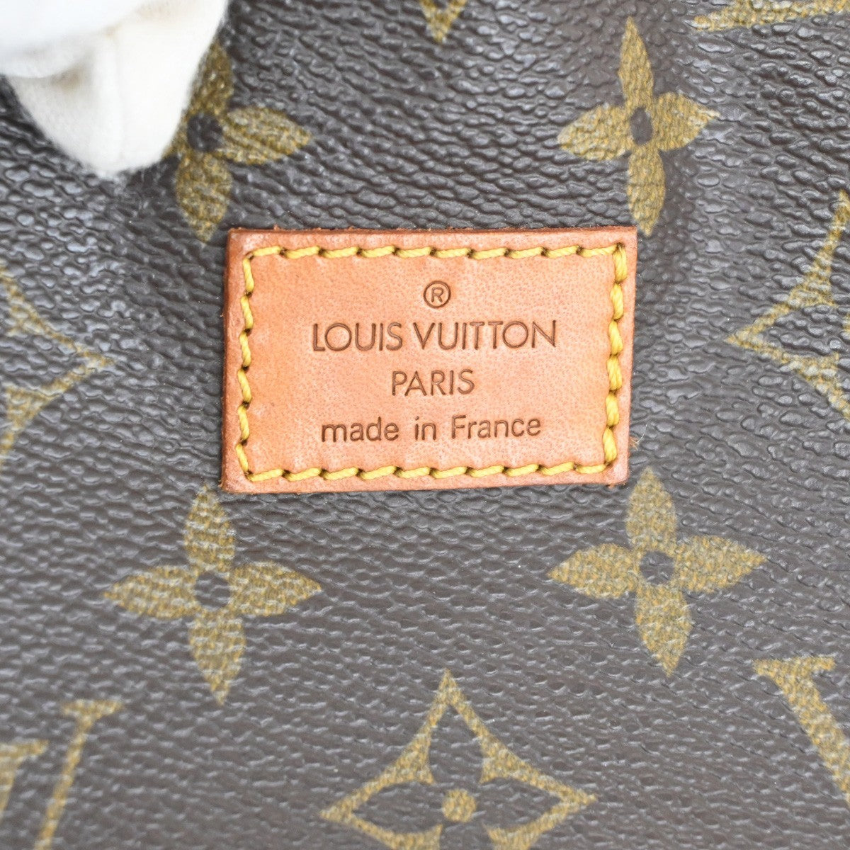 Louis Vuitton Saumur Handbag Monogram Canvas, BROWN, CANVAS, Shoulder bag