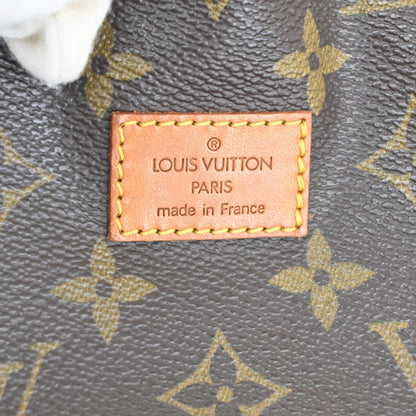 Louis Vuitton Saumur Handbag Monogram Canvas, BROWN, CANVAS, Shoulder bag