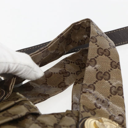 Gucci Hysteria Convertible Top Handle Bag GG Coated Canvas, BEIGE, CANVAS, Handbag