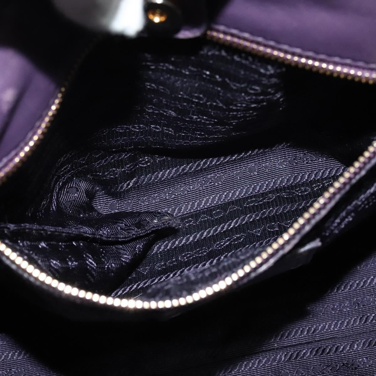 Prada Gaufre Convertible Tote Tessuto, PURPLE, NYLON, Tote bag