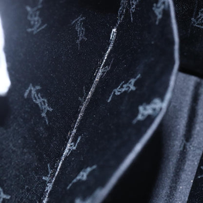 Saint Laurent Vintage Handbag Leather, BLACK, LEATHER, Handbag