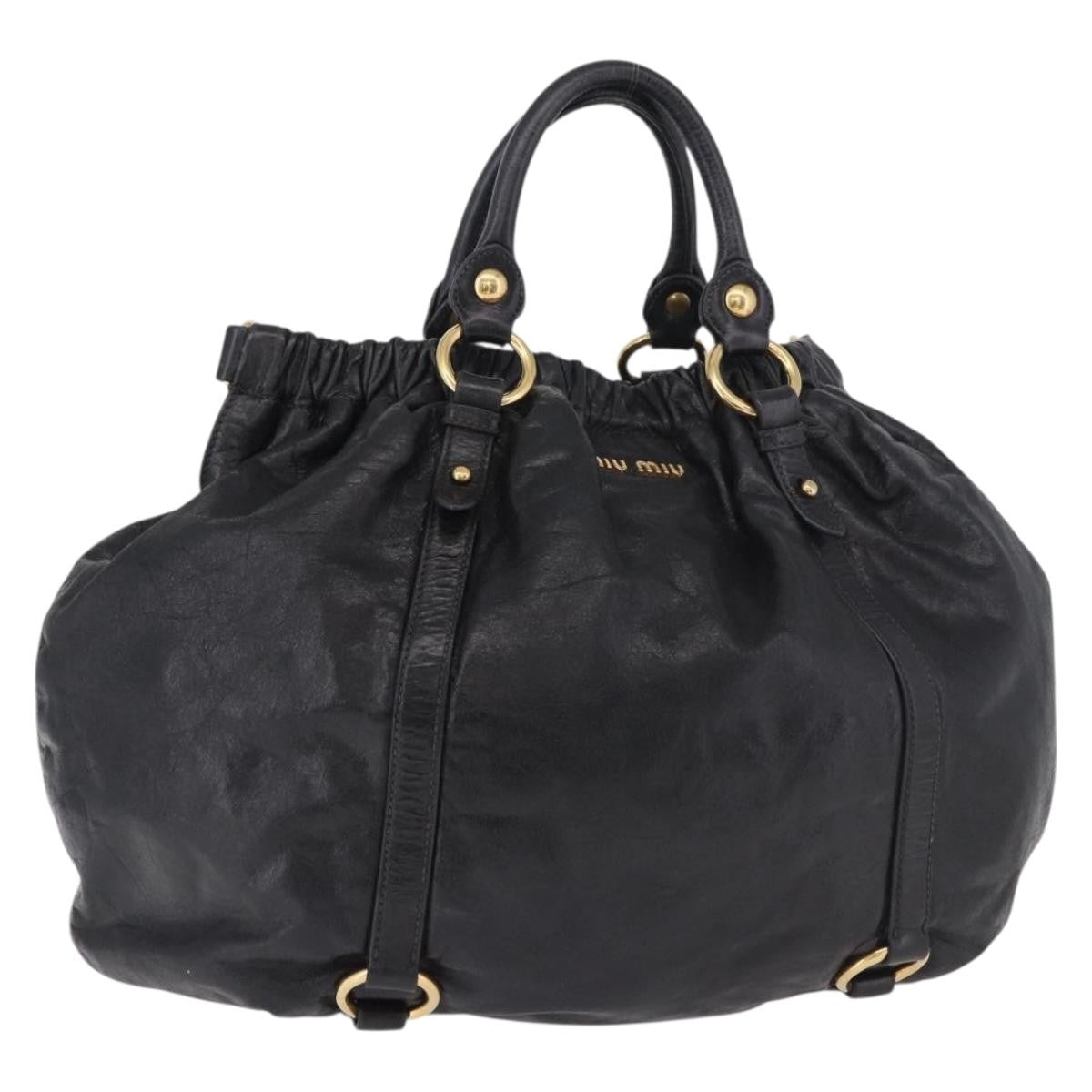 Miu Miu Shopping Tote Leather, Multicolour, Leather, Handbag