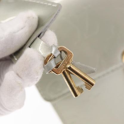 Louis Vuitton Spring Street Handbag Monogram Vernis, GRAY, PATENT_LEATHER, Handbag