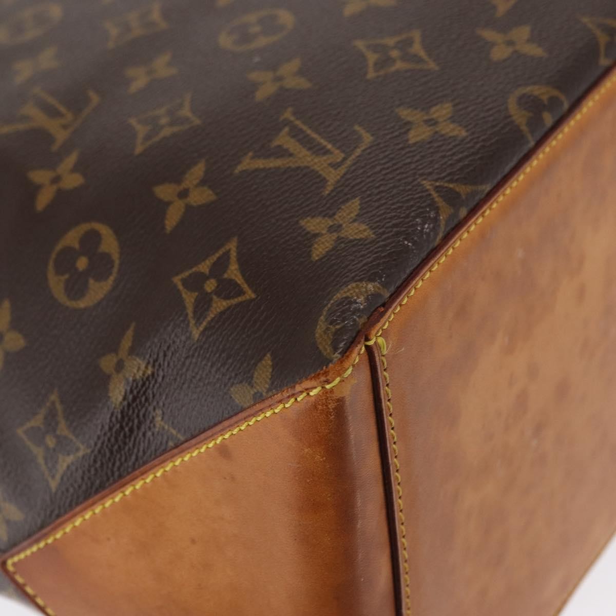 Louis Vuitton Cabas Mezzo Monogram Canvas, BROWN, CANVAS, Tote bag