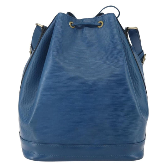 Louis Vuitton Noe Handbag Epi Leather, BLUE, LEATHER, Shoulder bag